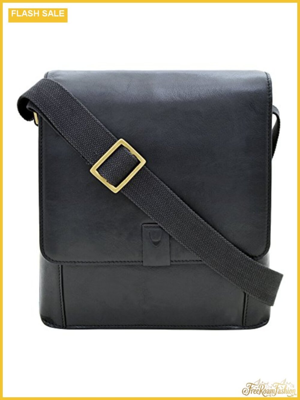 Genuine Leather Medium Crossbody Messenger Shoulder Bag Fits iPad